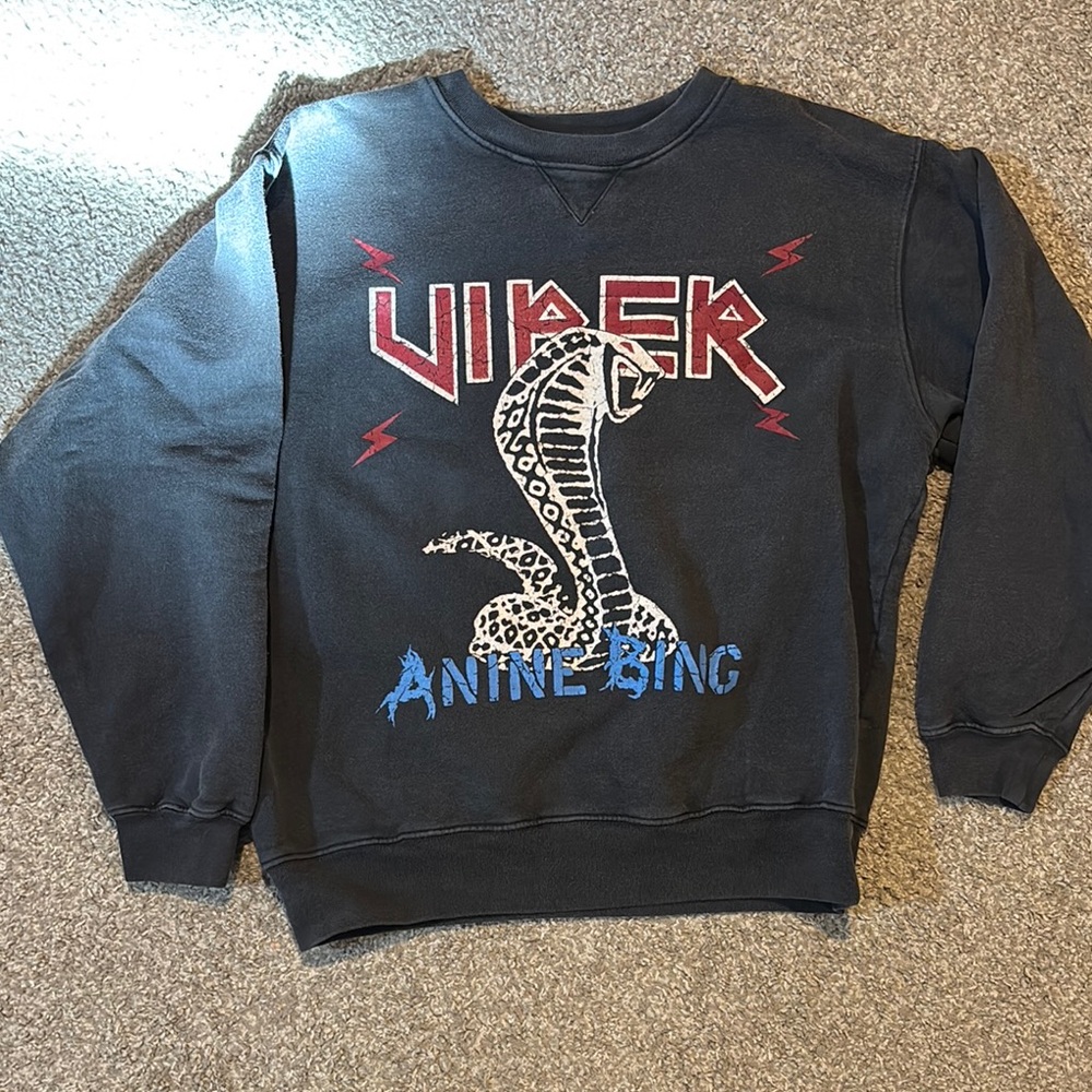 Anine Bing viper sweatshirt